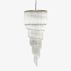 Cascada Spiral Clear Chandelier
