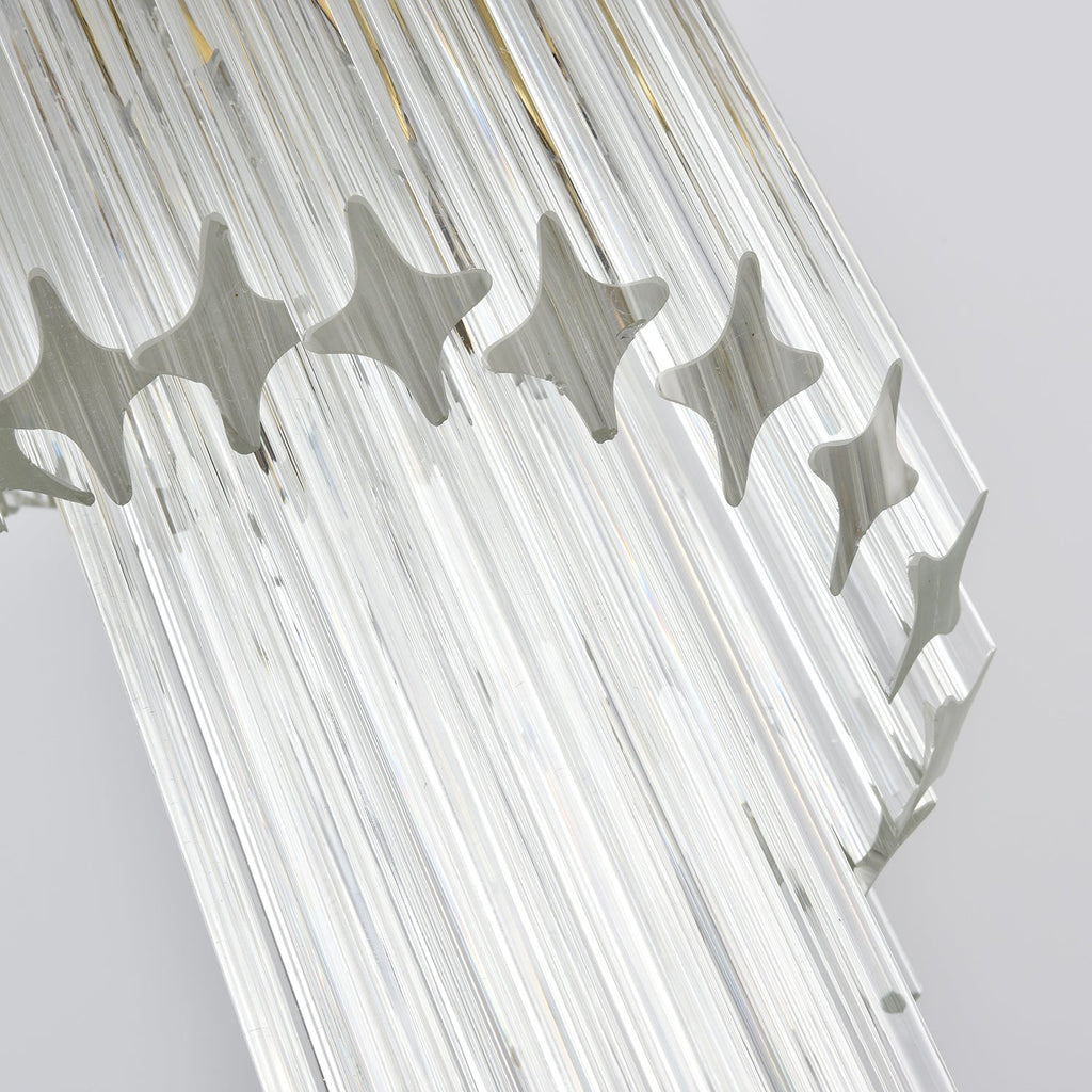 Cascada Spiral Clear Chandelier