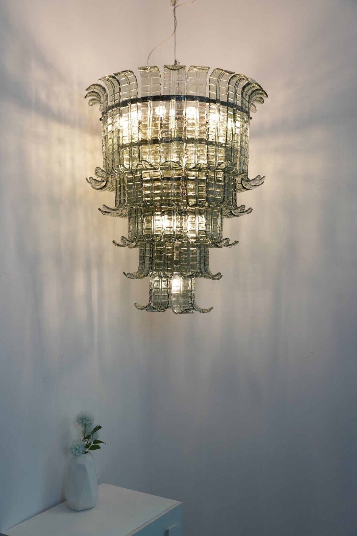 Cascade Murano Chandelier