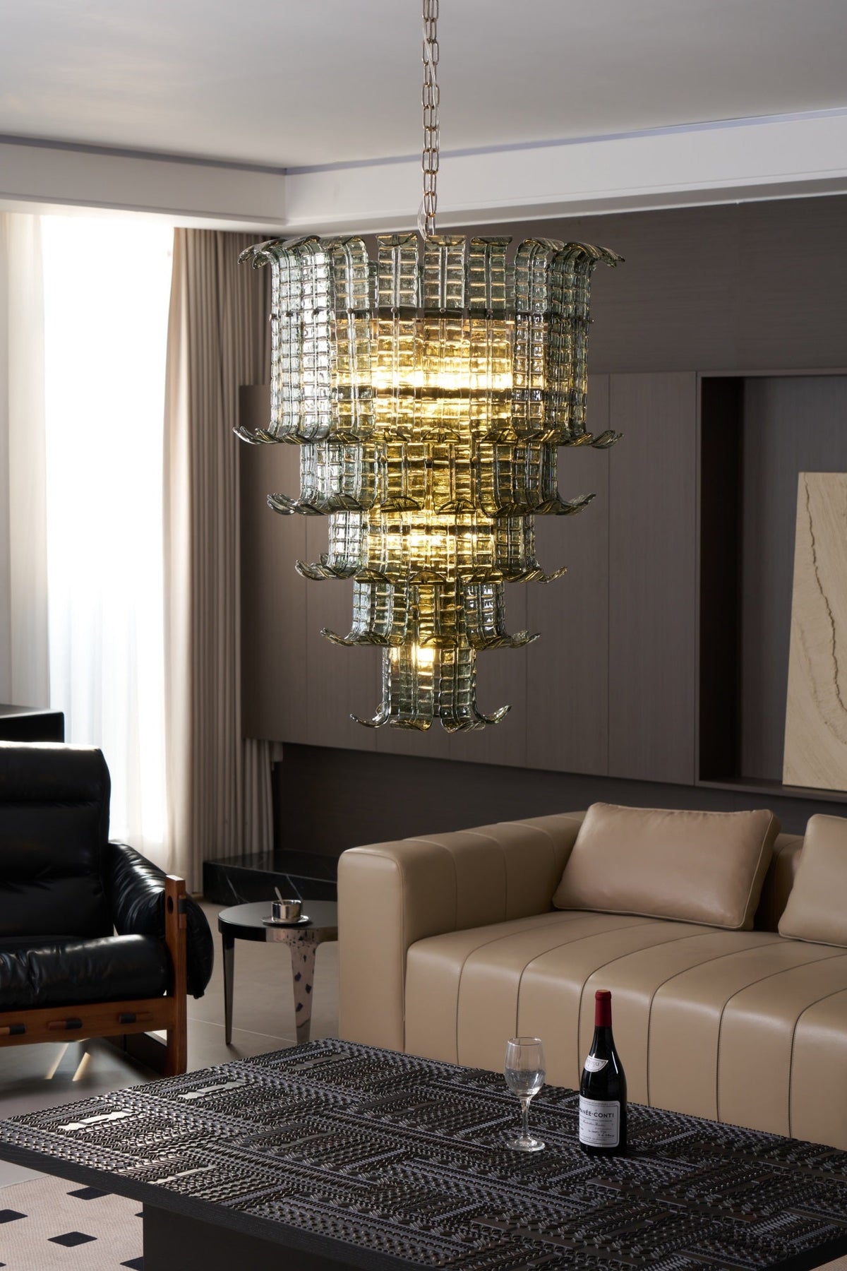 Cascade Murano Chandelier