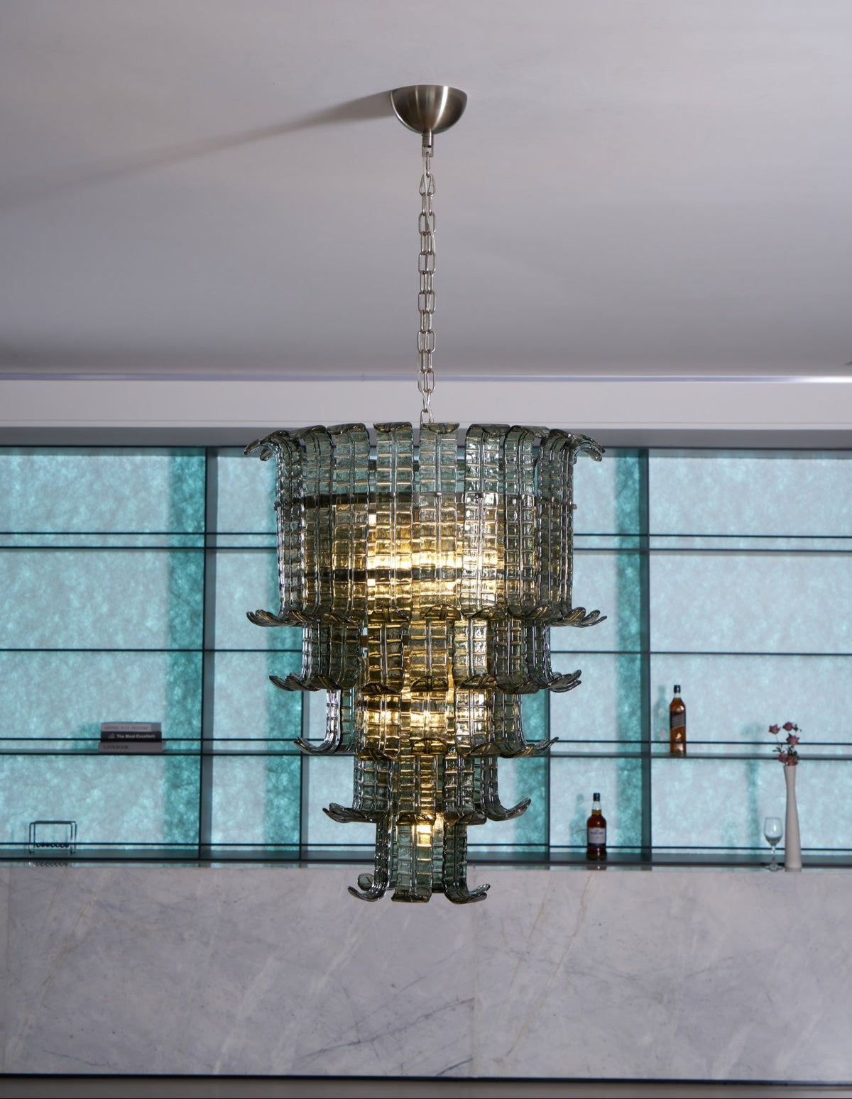 Cascade Murano Chandelier