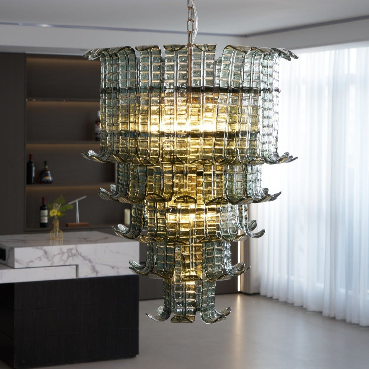 Cascade Murano Chandelier