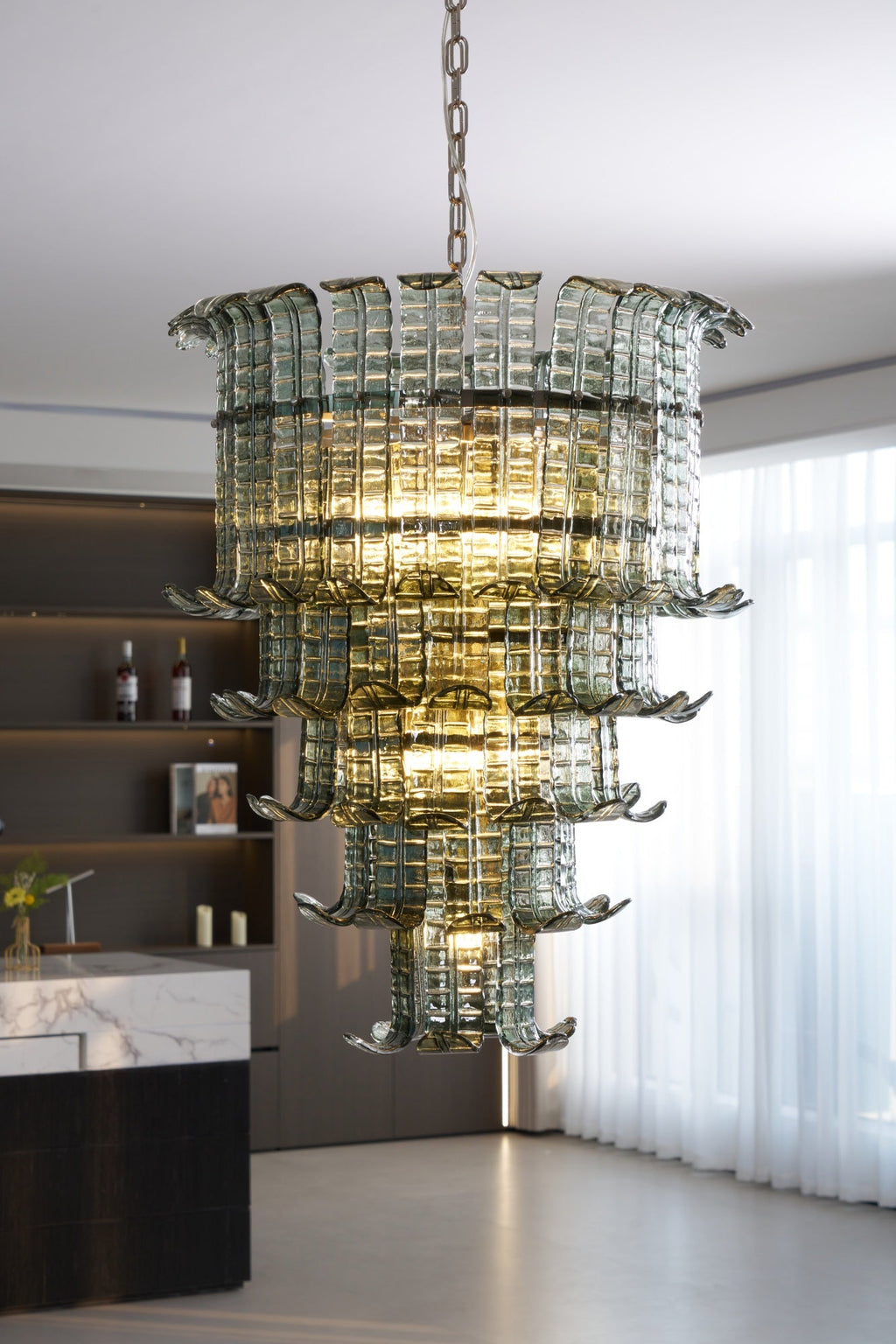Cascade Murano Chandelier