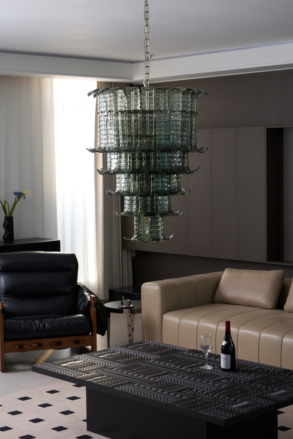 Cascade Murano Chandelier