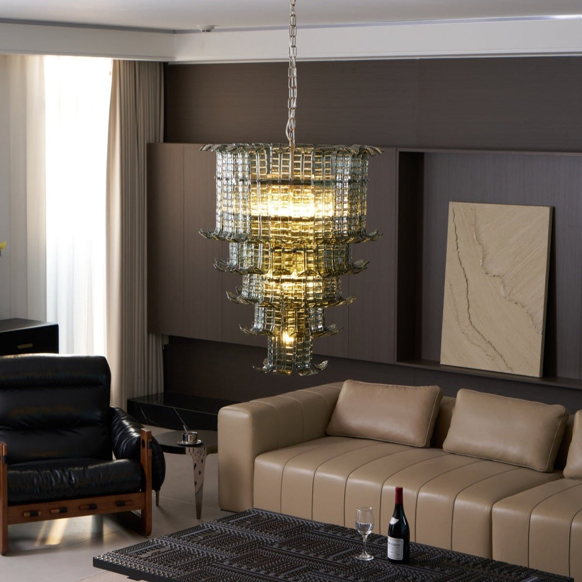 Cascade Murano Chandelier