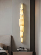 Cascading Alabaster Wall Sconce