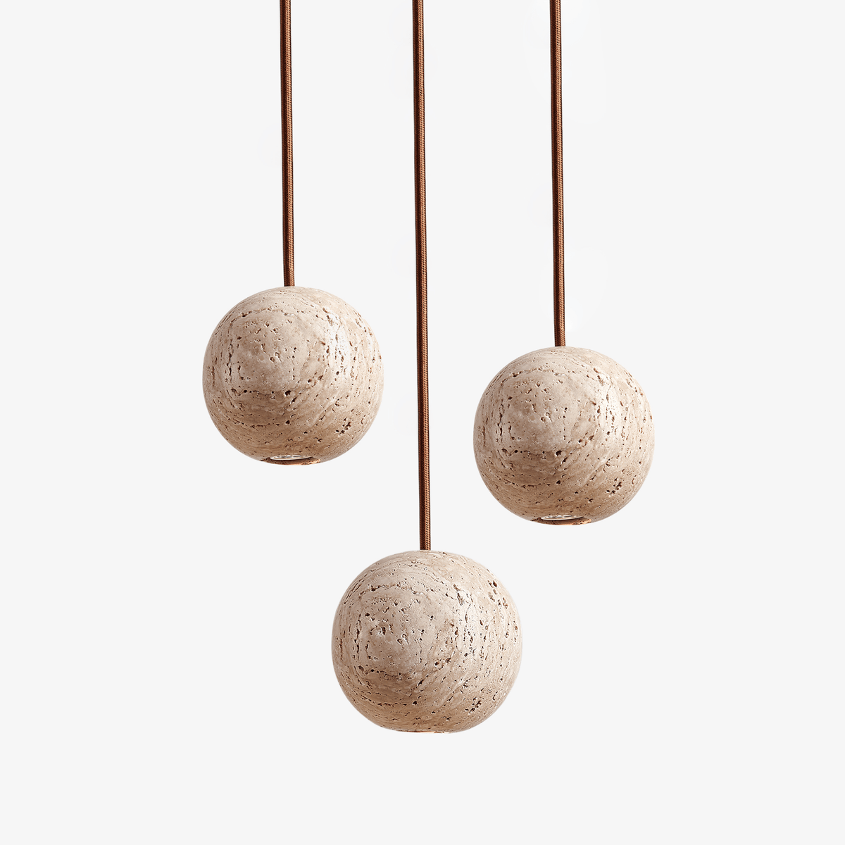 Cassia Travertine Pendant Light