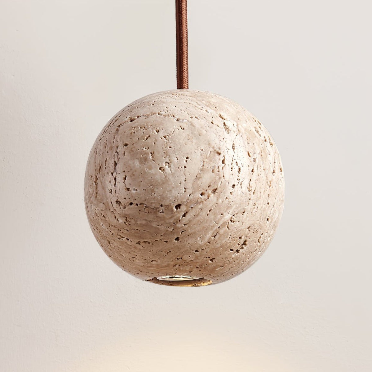 Cassia Travertine Pendant Light