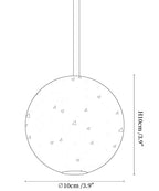 Cassia Travertine Pendant Light