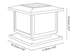 Cassian Solar Post Outdoor Light