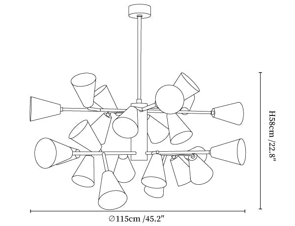 Cassius Chandelier