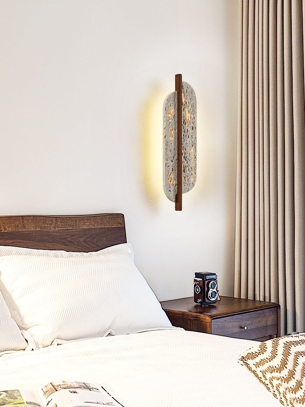 Celeste Travertine Wall Light