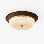 Celestia Walnut Ceiling Light