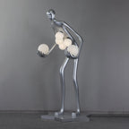 Celestial Guardian Sculpture Floor Lamp