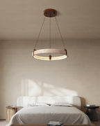 Celestial Orbit Travertine Chandelier