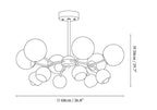 Celestial Spheres Chandelier