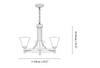 Celestine Glow Chandelier