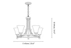 Celestine Glow Chandelier