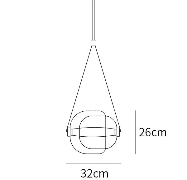 Cello Glass Pendant Light