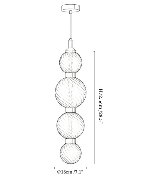 Celvara Globe Pendant Lamp