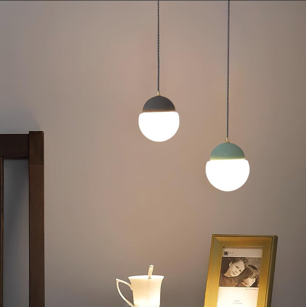 Cement Eclipse Pendant Lamp