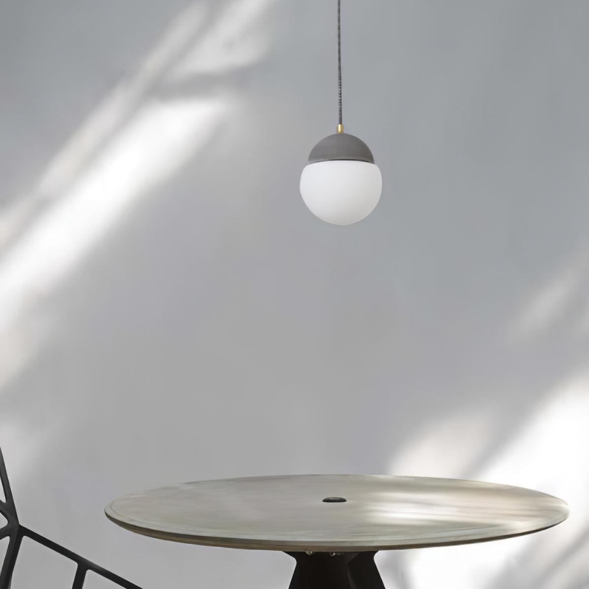 Cement Eclipse Pendant Lamp