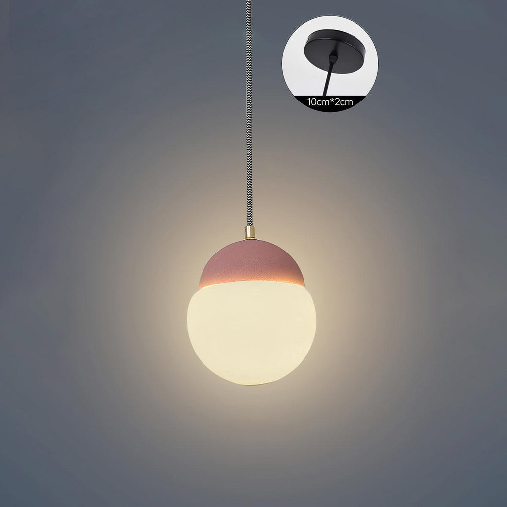 Cement Eclipse Pendant Lamp