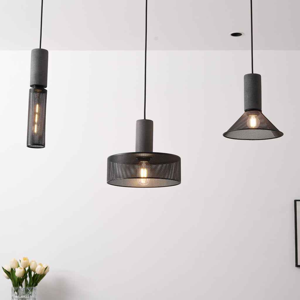 Cement Mesh Pendant Light
