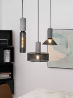 Cement Mesh Pendant Light