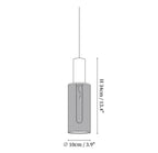 Cement Mesh Pendant Light