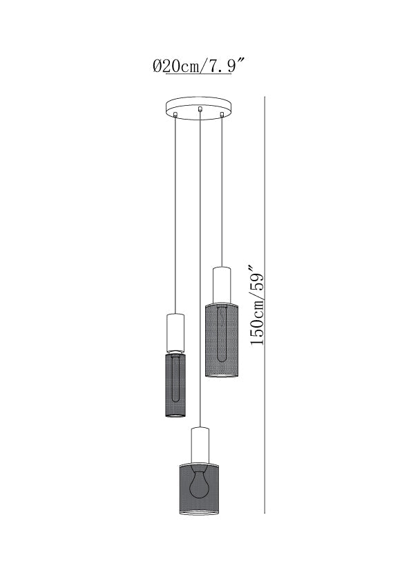 Cement Mesh Pendant Light