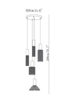 Cement Mesh Pendant Light