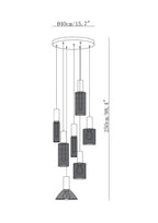 Cement Mesh Pendant Light