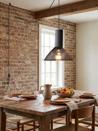 Cement Mesh Plug - in Pendant Lamp