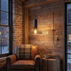 Cement Mesh Plug - in Pendant Lamp