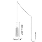 Cement Mesh Plug-in Pendant Lamp
