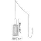 Cement Mesh Plug-in Pendant Lamp