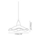 Cement Wave Pendant Light