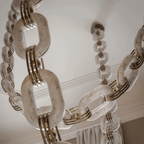 Chain Link Chandelier