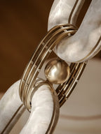 Chain Link Chandelier
