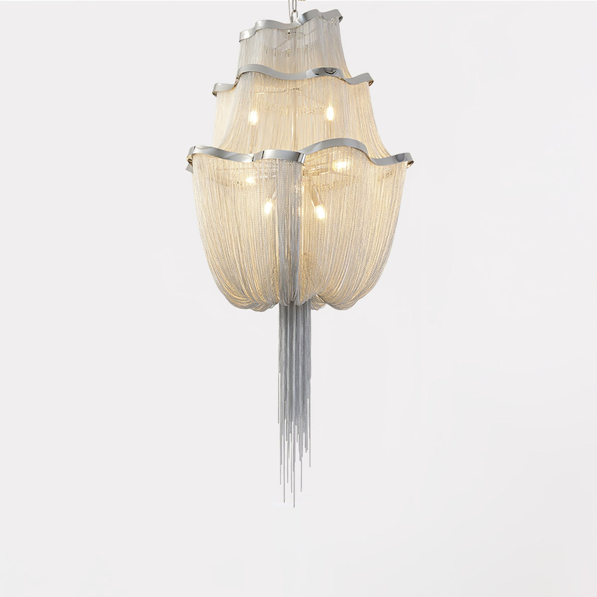 Chains Shimmering Chandelier