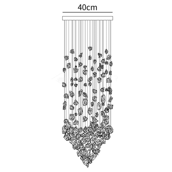 Charcoal Chandeliers S to Z