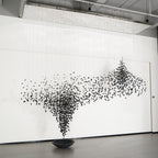 Charcoal Shape Hourglass Chandelier