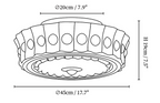 Charles Edwards Ceiling Lamp