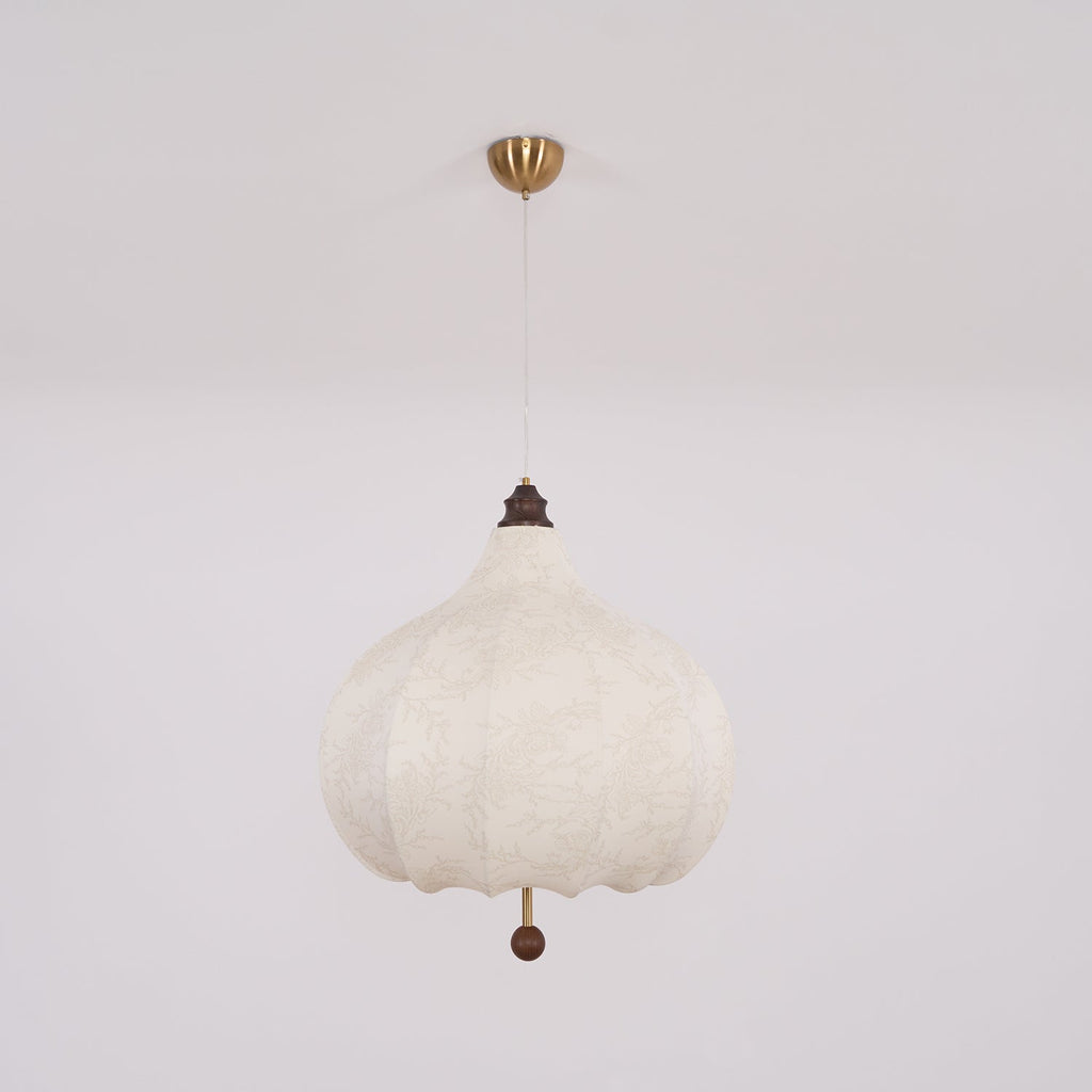 Chestnut Fabric Pendant Light