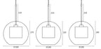 Chiswick Glass Pendant Light