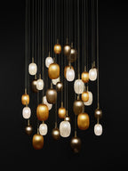 Chromatic Gem Drop Chandelier