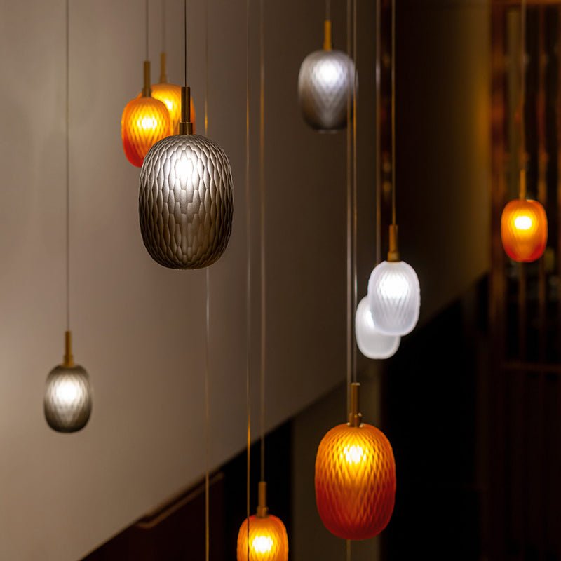 Chromatic Gem Drop Chandelier