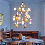 Chromatic Gem Drop Chandelier