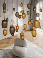 Chromatic Gem Drop Chandelier